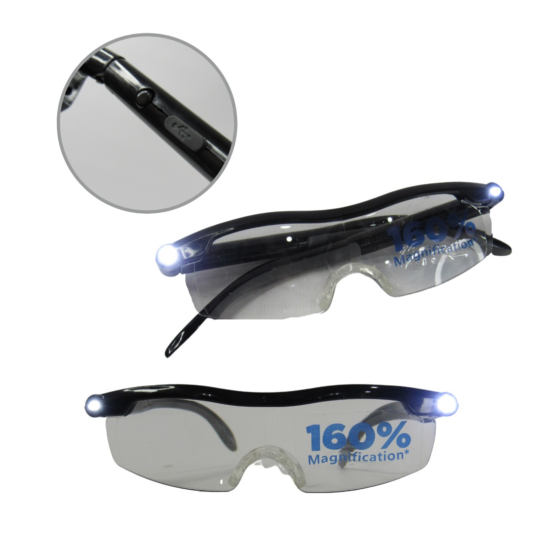 Miniatura 3 de Lupa diseño gafas con luz led